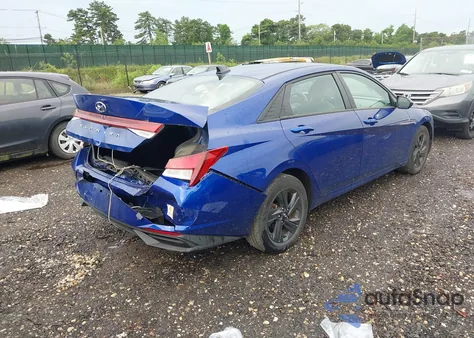 2021 Hyundai Elantra Sel from USA, damaged, VIN 5NPLS4AG0MH038878